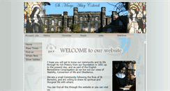 Desktop Screenshot of colwichabbey.org.uk